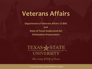 Veterans Affairs