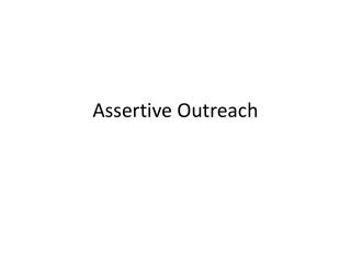 Assertive Outreach