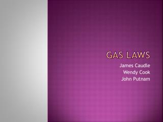 Gas Laws