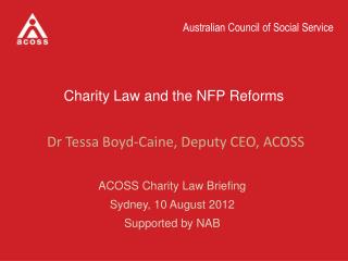 Australian Council of Social Service