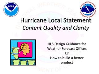 Hurricane Local Statement Content Quality and Clarity