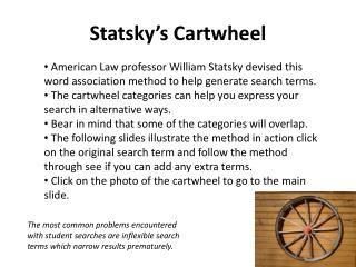 Statsky’s Cartwheel