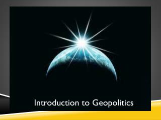 Introduction to Geopolitics