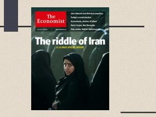 Iran Smoke and mirrors May 29th 2008 From The Economist print edition Iran makes it hard even for benevolent outsiders