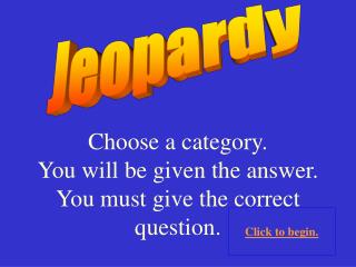 Jeopardy