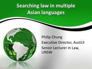 Searching law in multiple Asian languages