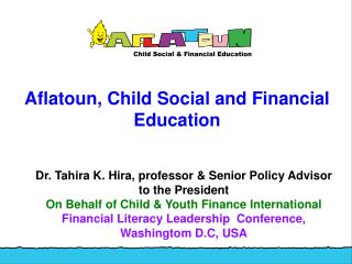 Aflatoun, Child Social and Financial Education