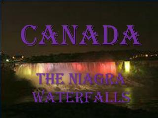 THE niagra waterfalls
