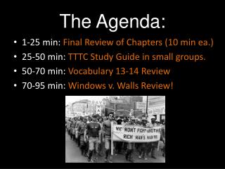 The Agenda: