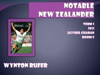 Notable New Zealander