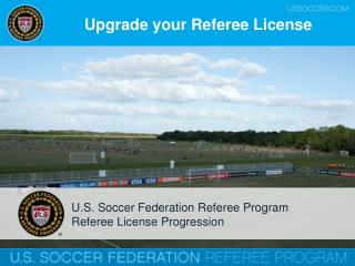 Upgrade your Referee L icense