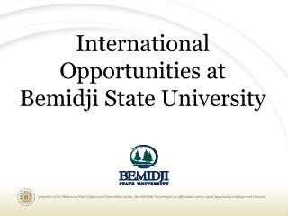 International Opportunities at Bemidji State University
