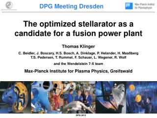 The optimized stellarator as a candidate for a fusion power plant
