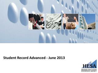 Student Record Advanced - June 2013