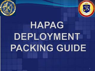 HAPAG DEPLOYMENT PACKING GUIDE