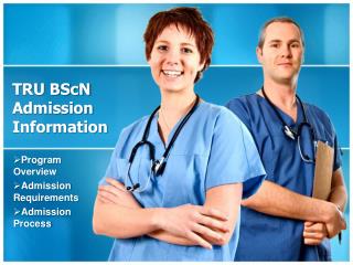 TRU BScN Admission Information