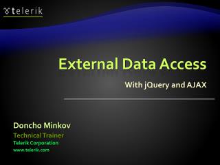 External Data Access