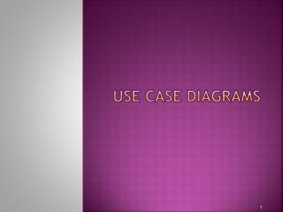 Use case Diagrams