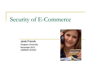 Security of E-Commerce