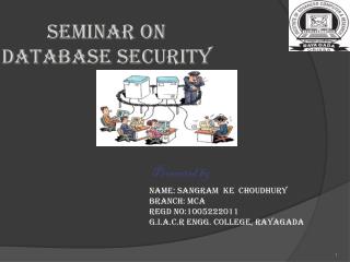 Seminar on DATABASE SECURITY