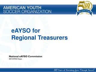 eAYSO for Regional Treasurers