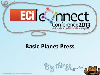 Basic Planet Press