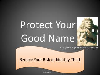 Protect Your Good Name
