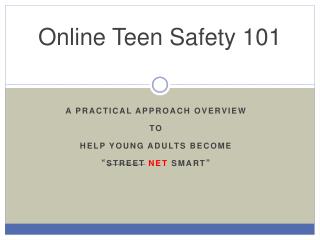 Online Teen Safety 101