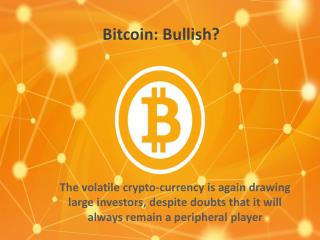 Bitcoin: Bullish?
