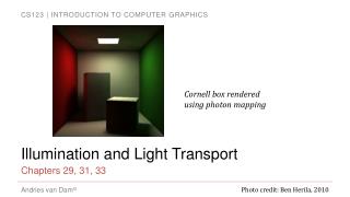 Illumination and Light Transport