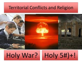 Territorial Conflicts and Religion