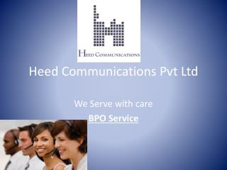Heed Communications Pvt Ltd