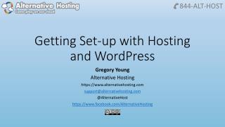 Getting Set-up with Hosting and WordPress