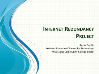 Internet Redundancy Project
