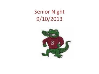 Senior Night 9/10/2013