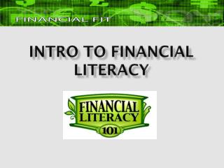 Intro to Financial Literacy