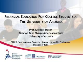 Financial Education For College Students at The University of Arizona