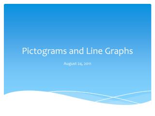 Pictograms and Line Graphs