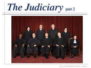 The Judiciary part 2