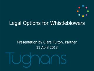 Legal Options for Whistleblowers