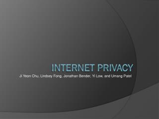 Internet Privacy