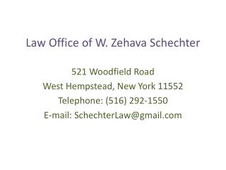 Law Office of W. Zehava Schechter