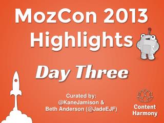 MozCon 2013 Highlights