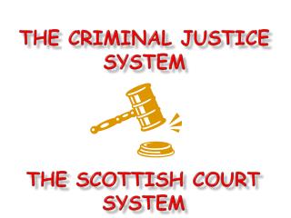 The criminal justice system