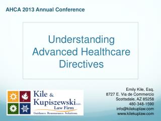 Understanding Advanced Healthcare Directives