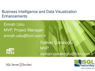 Business Intelligence and Data Visualization Enhancements