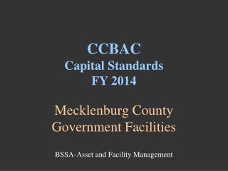 Mecklenburg County Government Facilities