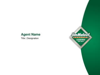 Agent Name Title | Designation