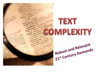 Text Complexity