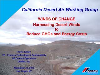 Harnessing Desert Winds to Reduce GHGs and Energy Costs
